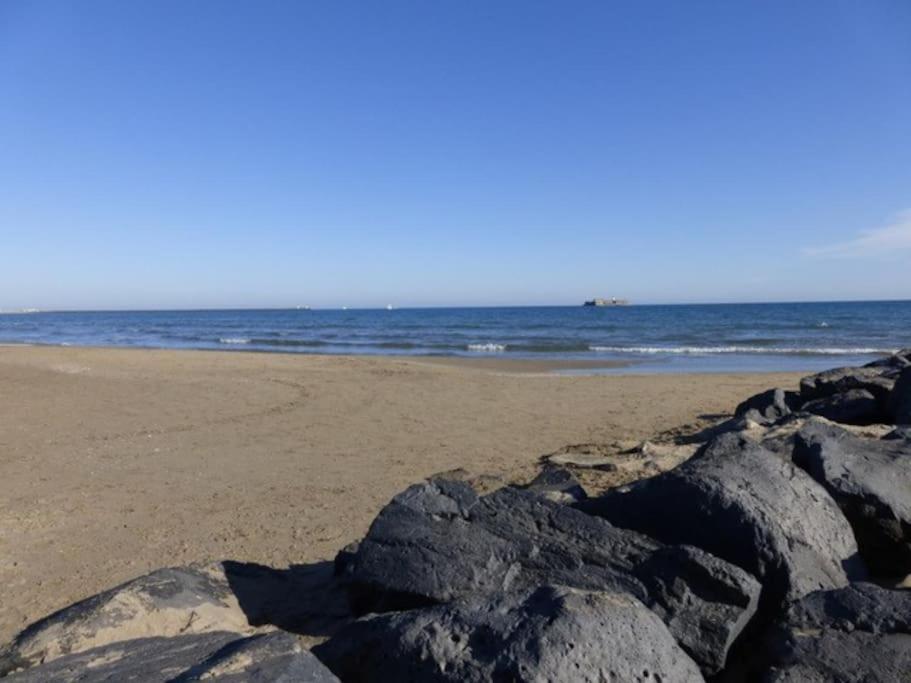 Maisonnette, 5 Pers, 500M Plage, Parking, Terrasse Agde Bagian luar foto