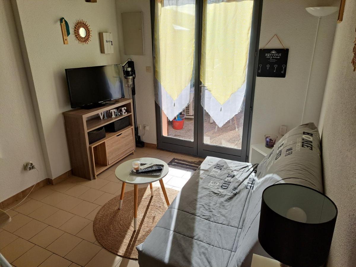 Maisonnette, 5 Pers, 500M Plage, Parking, Terrasse Agde Bagian luar foto